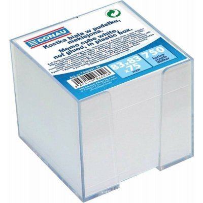 Donau Poznámkový papír v zásobníku, nelepený, bílý 92 x 92 mm – Hledejceny.cz