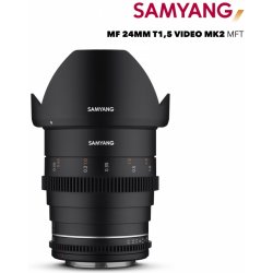 Samyang 24mm f/1.5 VDSLR MK2 MFT