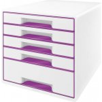 Leitz Wow box 5 zásuvek purpurový – Sleviste.cz