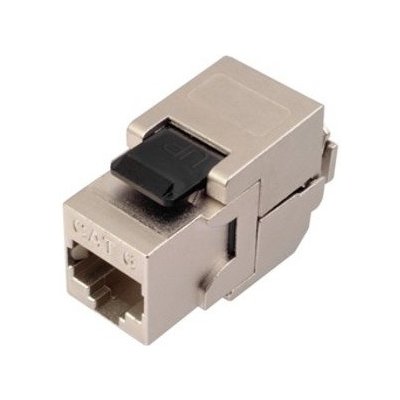 Solarix Samořezný keystone CAT6 STP RJ45 SXKJ-6-STP-BK-SA – Zboží Živě