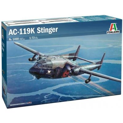 Italeri Model Kit letadlo 1468 C-119K Stinger 1:72 – Zboží Dáma