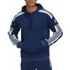 Pánská mikina adidas squadra 21 SW HOOD modrá gt6636