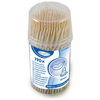 Párátka kulatá oboustranná 190ks v kelímku s uzávěrem – Zboží Dáma