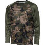 Prologic triko s dlouhým rukávem UV Camo Long Sleeve T-Shirt Camo/Green – Zboží Mobilmania