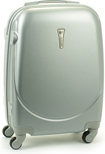 Lorenbag Suitcase 606XS 33x19x50 cm stříbrná