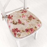 Biante Leona LN-167 Plané růže na béžovém 39 x 37 x 3 cm oblý – Sleviste.cz