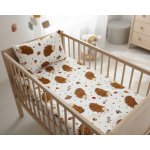 Sleep-well povlečení mikfroflanel Ježek vícebarevné 90 x 135 cm 40 x 60 cm – Hledejceny.cz