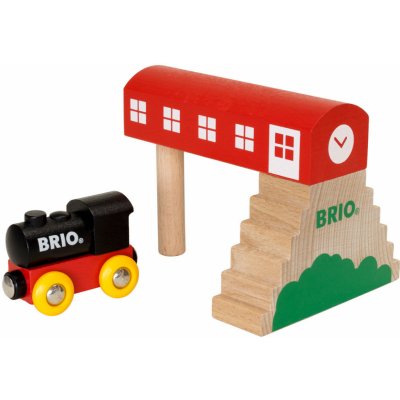 Brio 33615 Nádraží na mostě + vláček – Zbozi.Blesk.cz