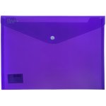 Obálka plastová s drukem Opaline A4, fialová – Zboží Živě