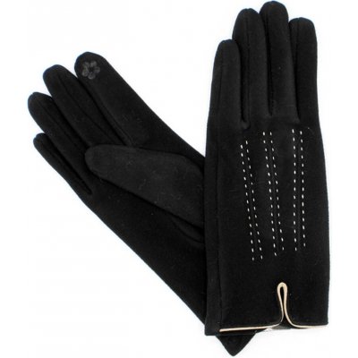 Krumlovanka Černé rukavice s podšívkou mikroplyš P-17171E-5 – Zboží Mobilmania