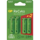 GP ReCyko 2600 AA 6ks 1032226260