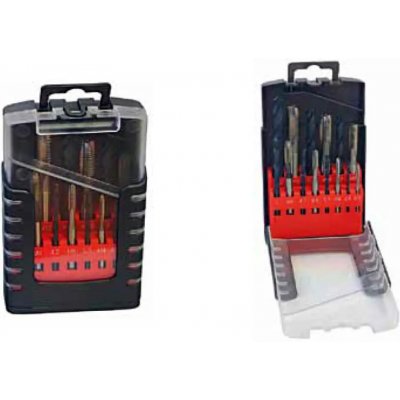 Bučovice Tools 104 001 Sada str. závitníků a vrtáků HSS D-1, M3-M8, DIN 371 - DIN 376 – Hledejceny.cz