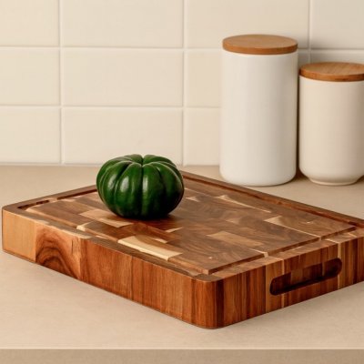 HOMLA Krájecí blok z Akácie 40,5 x 34 cm – Zbozi.Blesk.cz