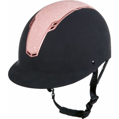HKM Helma jezdecká Graz black rosegold – Zboží Dáma