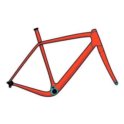 Ride Wrap Polep 95 % - ochranná folie na rám pro Silniční kola - Lesklý – Hledejceny.cz