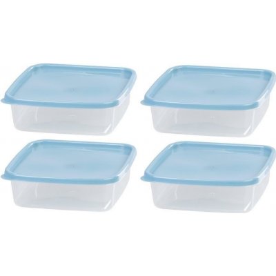 MagicHome Dóza Lunchbox štvorcová 4 ks 1 l 17,7 x 17,7 x 5,8