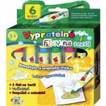 Fixy na textil vypratelné 6 ks v krabičce – Zboží Dáma