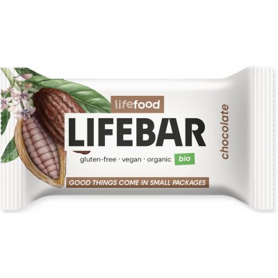 LIFEFOOD Tyčinka Lifebar čokoládová 25 g – Zbozi.Blesk.cz