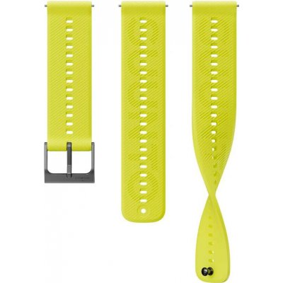 Suunto silikonový 22mm Lime S+M SS051271000 – Zboží Mobilmania