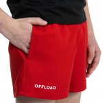 Offload ragbyové kraťasy R100 červené – Zboží Dáma