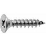 Vrut do dřeva se zápustnou hlavou s křížovou drážkou – 4 × 40 mm A2 – Hledejceny.cz