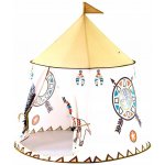KIK Stan Teepee Wigwam s domečkem na hraní 110 cm KX7933 – Zboží Dáma