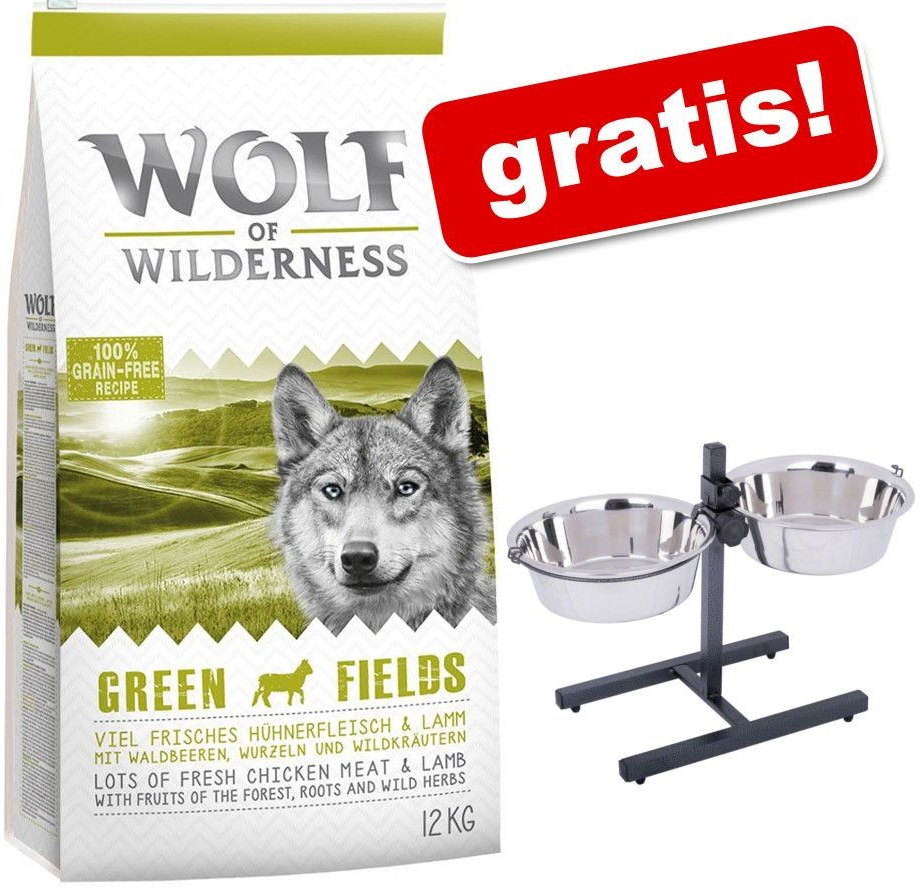 Wolf of Wilderness Fiery Volcanoes s jehněčím masem 12 kg