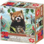 PRIME 3D puzzle Červená panda 48 ks – Zboží Mobilmania