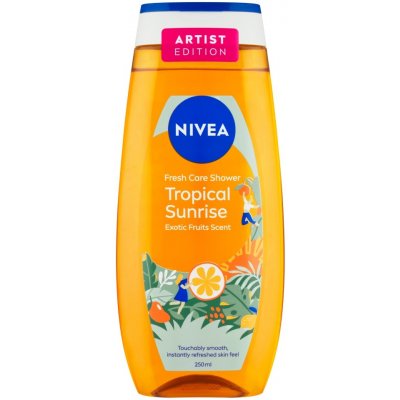 Nivea Exotic Feeling osvěžující sprchový gel 250 ml – Zboží Dáma