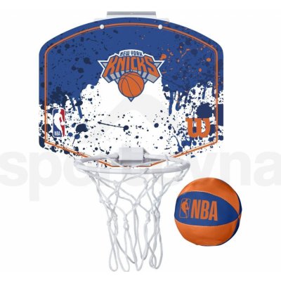 Wilson NBA Team Mini Hoop New York Knicks – Zboží Mobilmania