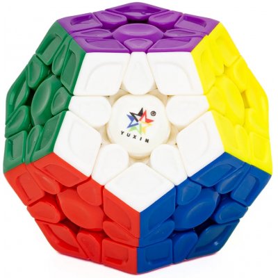 Megaminx YuXin Little Magic V3 Barevný plast – Zboží Dáma