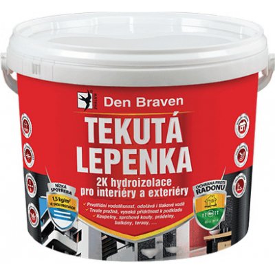 DenBraven Tekutá lepenka 2K,14 kg kbelík – Zboží Mobilmania