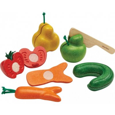 PlanToys PT3495 křivé ovoce a zelenina – Zboží Mobilmania