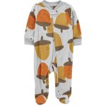 CARTER'S Overal na zip fleece Sleep & Play Acorns chlapec NB – Zboží Dáma