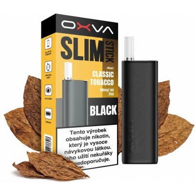 Oxva Slimstick 1500 mAh Classic Tobacco 20 mg Black – Zbozi.Blesk.cz