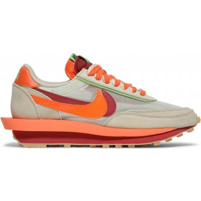 Nike LD Waffle sacai CLOT Kiss of Death Net Orange Blaze – Zboží Mobilmania