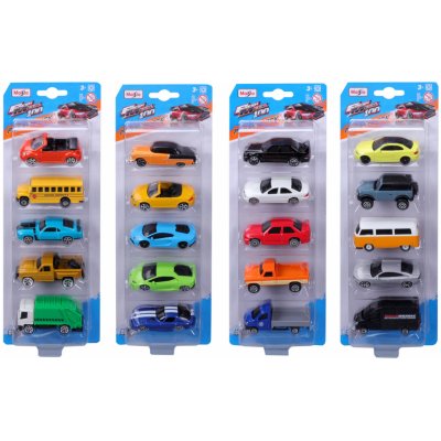 Maisto Sada osobních aut, 5ks – Zboží Dáma