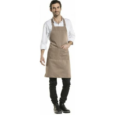Chaud Devant Kuchářská zástěra s náprsenkou Nordic Base Clay Sand – Hledejceny.cz