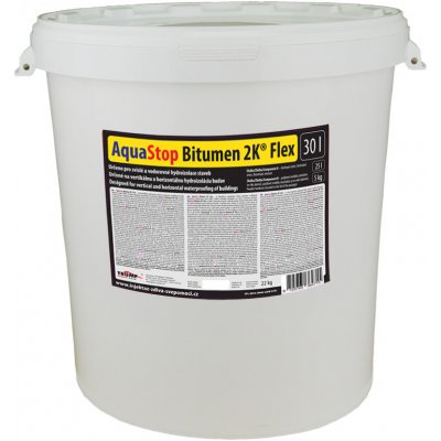 TRUMF sanace s.r.o. AquaStop Bitumen 2K® Flex tixotropní tekutá hydroizolace – Zboží Mobilmania