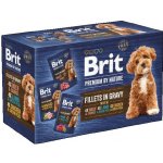 Brit Premium by Nature Adult Dog Fillets in Gravy Multipack 12 x 85 g – Hledejceny.cz
