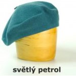 Karpet dámský baret vlněný petrol – Hledejceny.cz