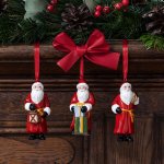 3 přívěsky Svatý Mikuláš Villeroy & Boch Nostalgic Ornaments – Hledejceny.cz