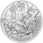 Česká mincovna Stříbrná medaile Vyvraždění Slavníkovců stand 10 oz – Zboží Dáma