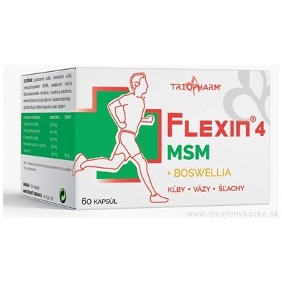 Triopharm FLEXIN 4 MSM 60 kapslí – Hledejceny.cz
