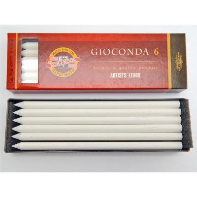 KOH-I-NOOR 4Uhel 371/6 bílá kreslířská křída – Zboží Dáma