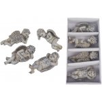 Dekorační andílek 4 ks X4386 – Sleviste.cz