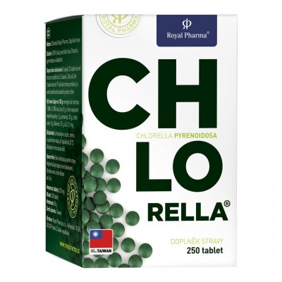 Royal Pharma Chlorella 250 tablet – Zboží Mobilmania