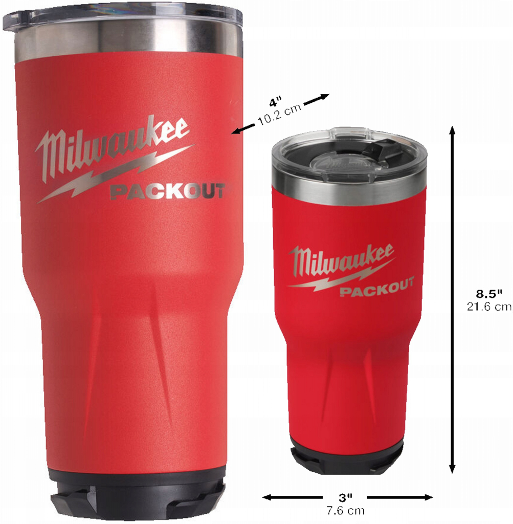 Milwaukee Packout Thermo Cup Insulated Tumbler Stainless Steel Thermos Mug  887ML