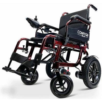 Odlehčený elektrický vozík X6 Červená – Hledejceny.cz