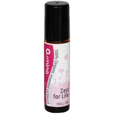Armina Zest for Life Organic Roll On Blend Bio směs esenciálních olejů v roll onu 10 ml – Hledejceny.cz